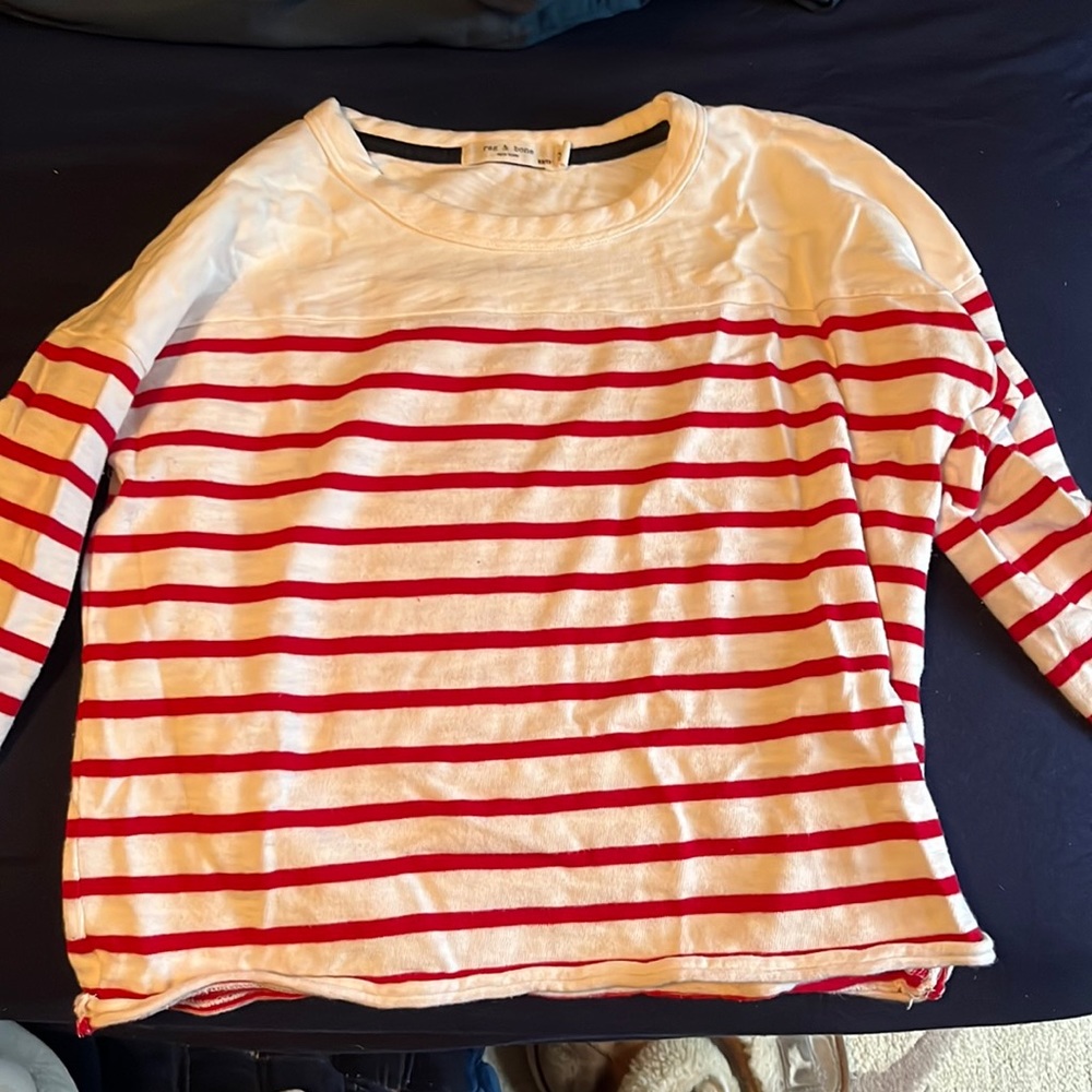 RAG and BONE xs striped shirt